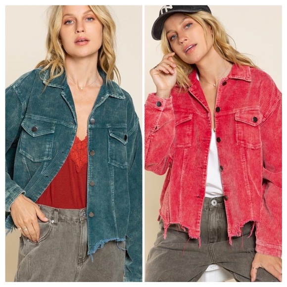 POL Basic Vintage Corduroy Jacket - Picture 14 of 16